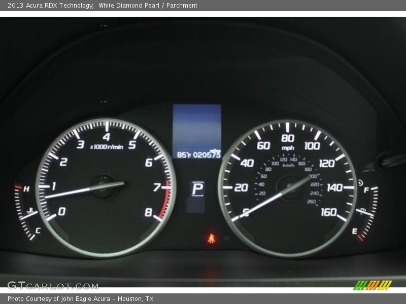 White Diamond Pearl / Parchment 2013 Acura RDX Technology