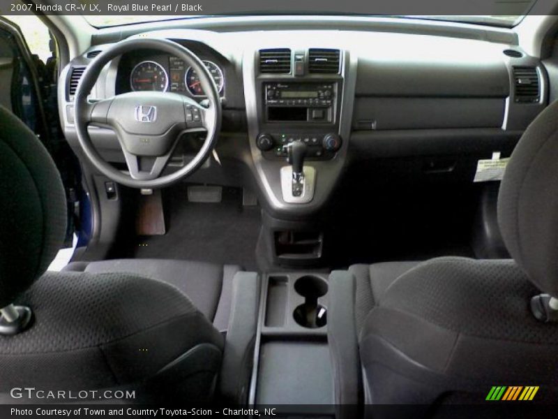 Royal Blue Pearl / Black 2007 Honda CR-V LX