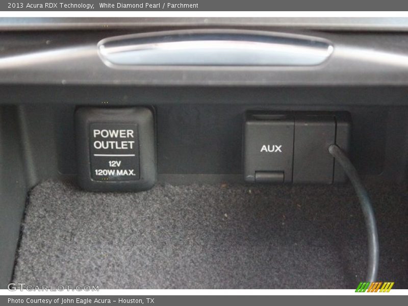 White Diamond Pearl / Parchment 2013 Acura RDX Technology