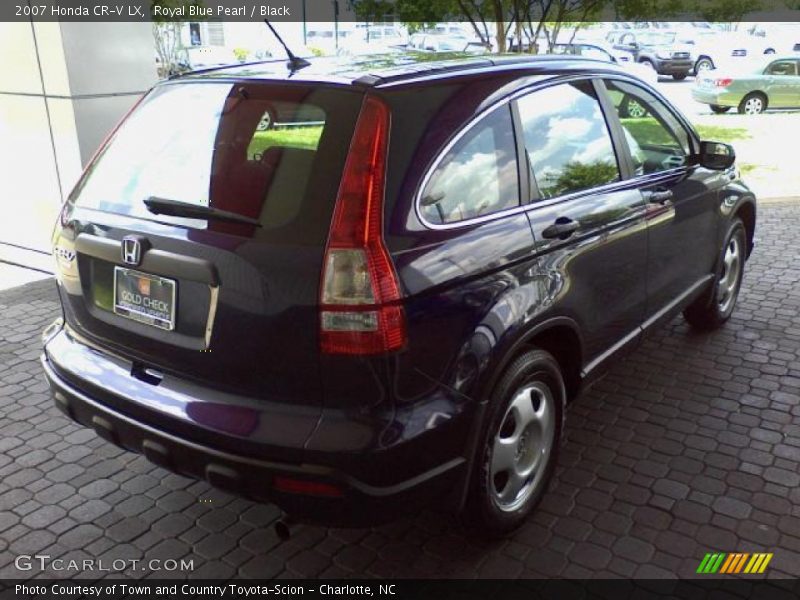 Royal Blue Pearl / Black 2007 Honda CR-V LX
