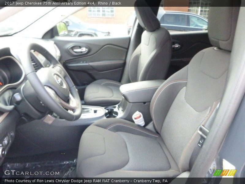  2017 Cherokee 75th Anniversary Edition 4x4 Black Interior
