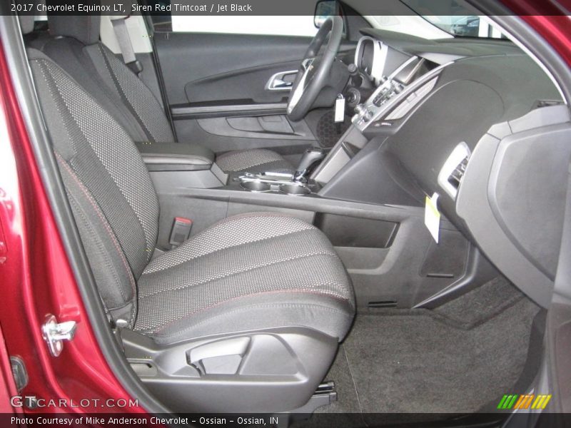 Siren Red Tintcoat / Jet Black 2017 Chevrolet Equinox LT