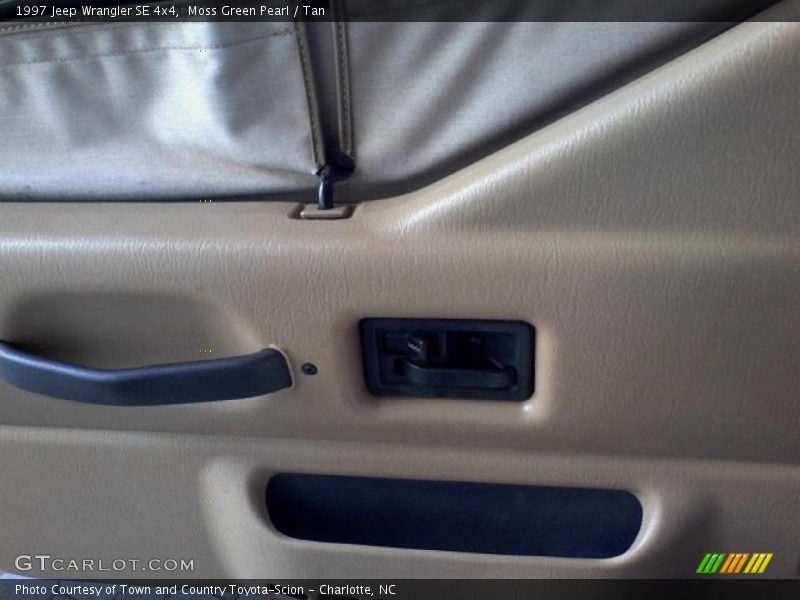 Moss Green Pearl / Tan 1997 Jeep Wrangler SE 4x4