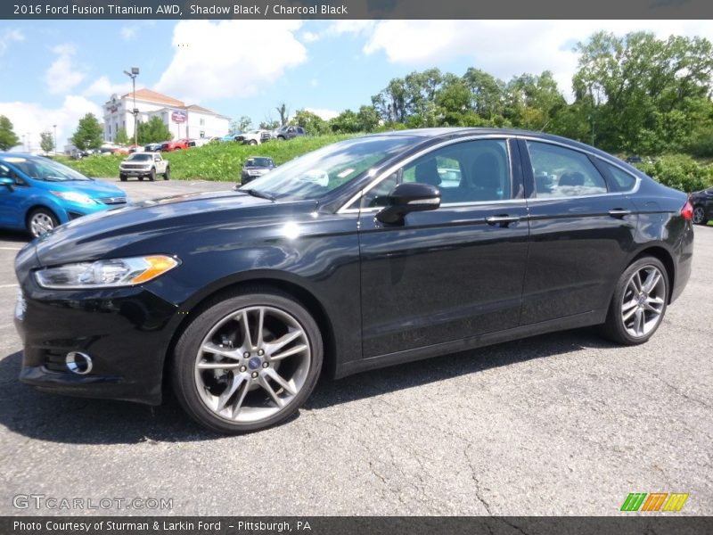 Shadow Black / Charcoal Black 2016 Ford Fusion Titanium AWD