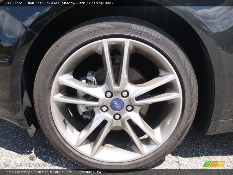 Shadow Black / Charcoal Black 2016 Ford Fusion Titanium AWD