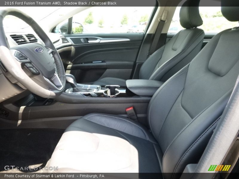 Shadow Black / Charcoal Black 2016 Ford Fusion Titanium AWD