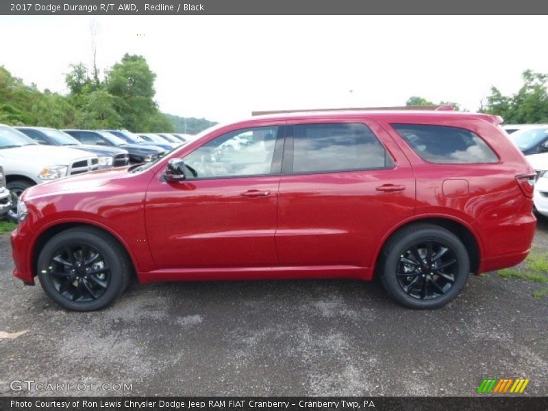 Redline / Black 2017 Dodge Durango R/T AWD