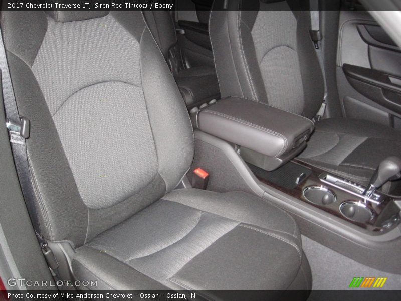 Siren Red Tintcoat / Ebony 2017 Chevrolet Traverse LT