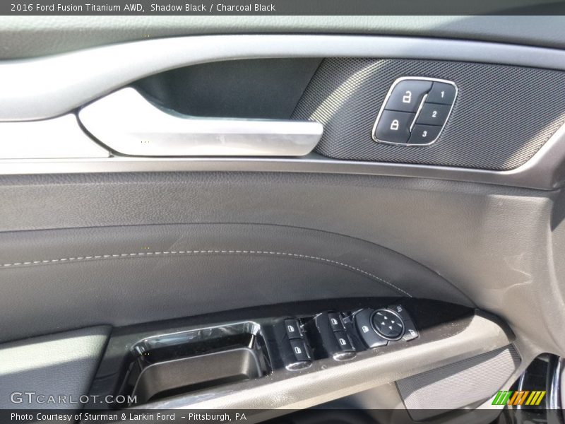 Shadow Black / Charcoal Black 2016 Ford Fusion Titanium AWD