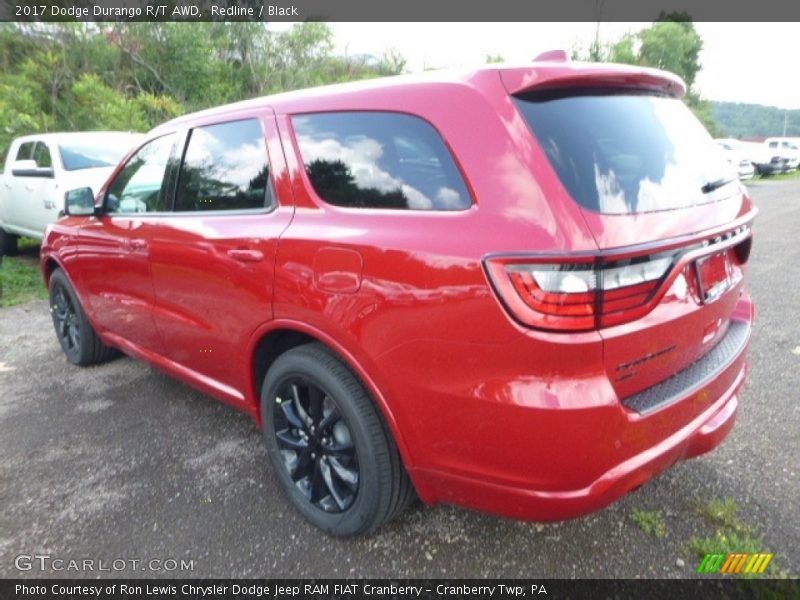 Redline / Black 2017 Dodge Durango R/T AWD
