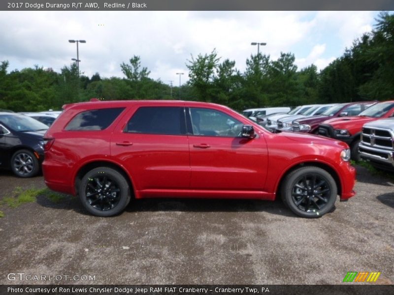 Redline / Black 2017 Dodge Durango R/T AWD