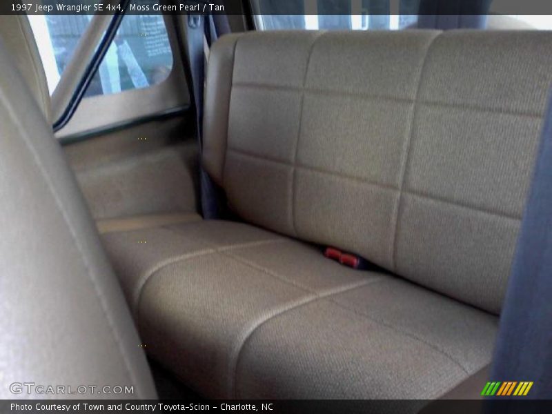 Moss Green Pearl / Tan 1997 Jeep Wrangler SE 4x4