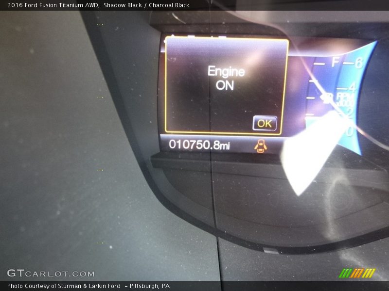 Shadow Black / Charcoal Black 2016 Ford Fusion Titanium AWD