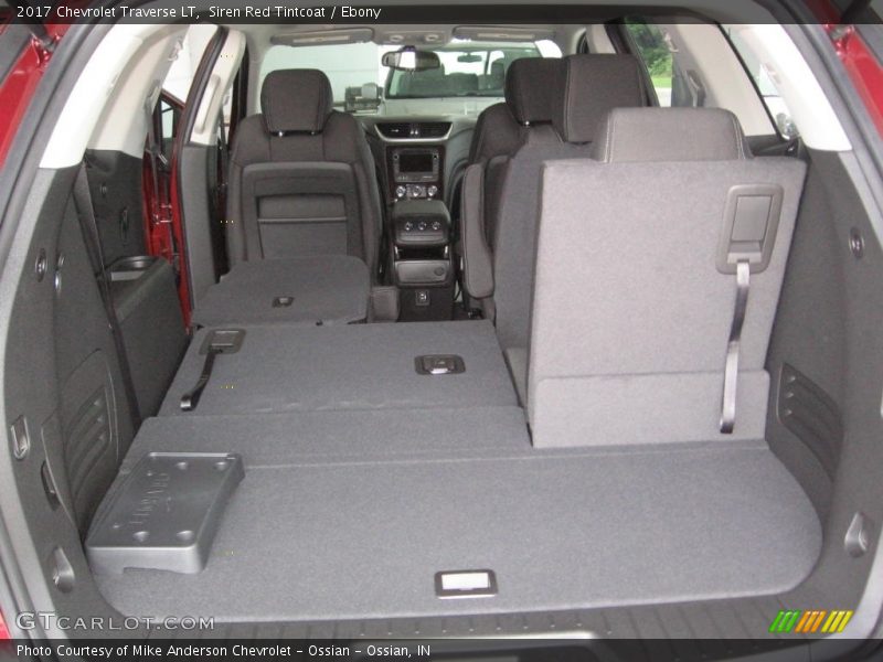 Siren Red Tintcoat / Ebony 2017 Chevrolet Traverse LT