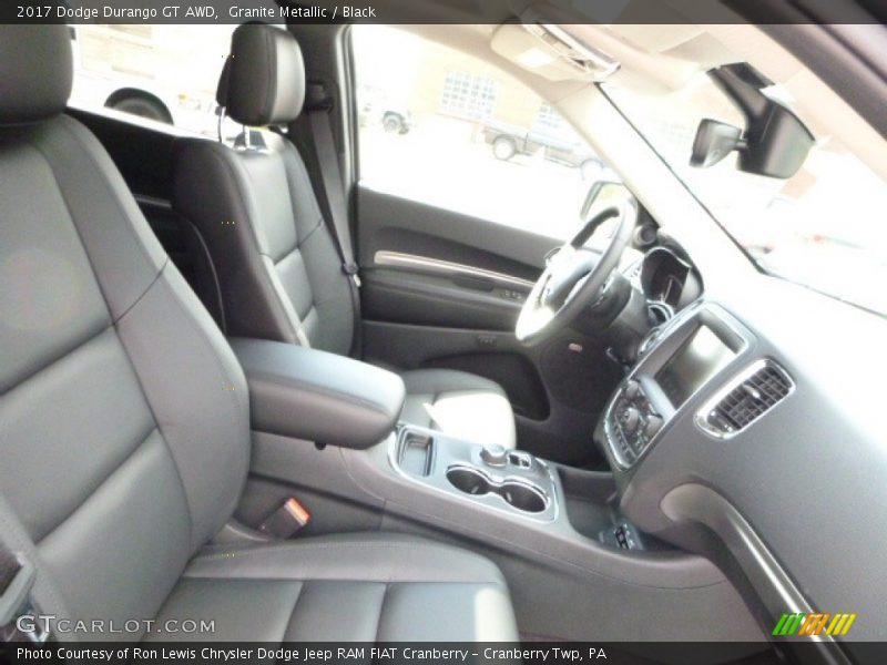 Granite Metallic / Black 2017 Dodge Durango GT AWD