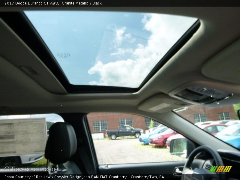 Granite Metallic / Black 2017 Dodge Durango GT AWD