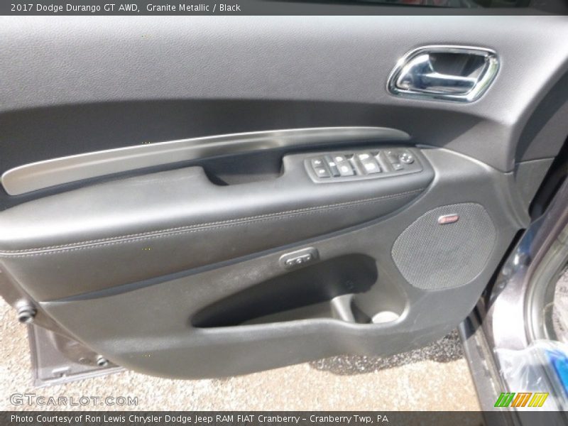 Granite Metallic / Black 2017 Dodge Durango GT AWD