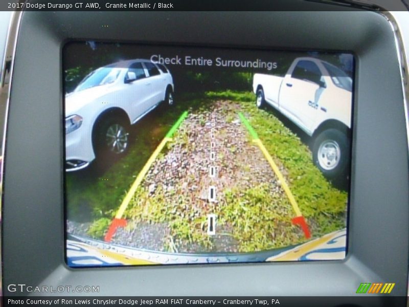 Granite Metallic / Black 2017 Dodge Durango GT AWD