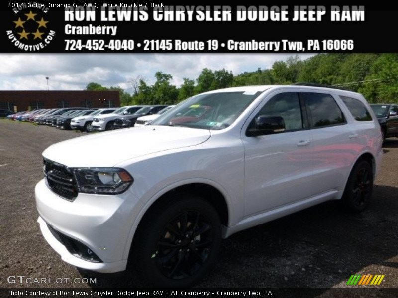 White Knuckle / Black 2017 Dodge Durango GT AWD
