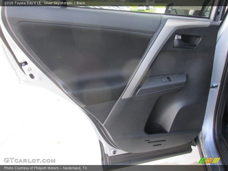 Silver Sky Metallic / Black 2016 Toyota RAV4 LE