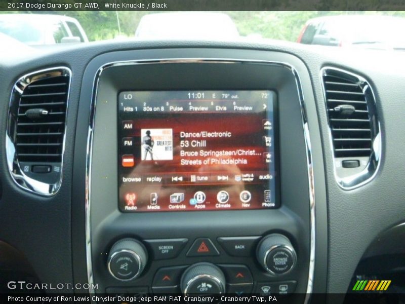 White Knuckle / Black 2017 Dodge Durango GT AWD