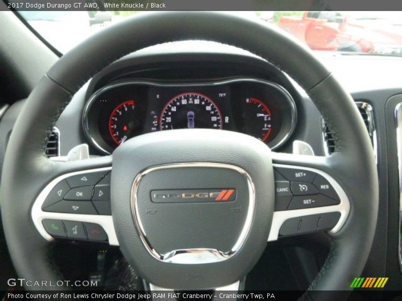 White Knuckle / Black 2017 Dodge Durango GT AWD