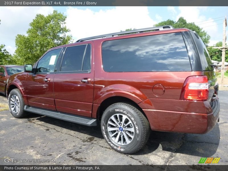 Bronze Fire / Ebony 2017 Ford Expedition EL XLT 4x4