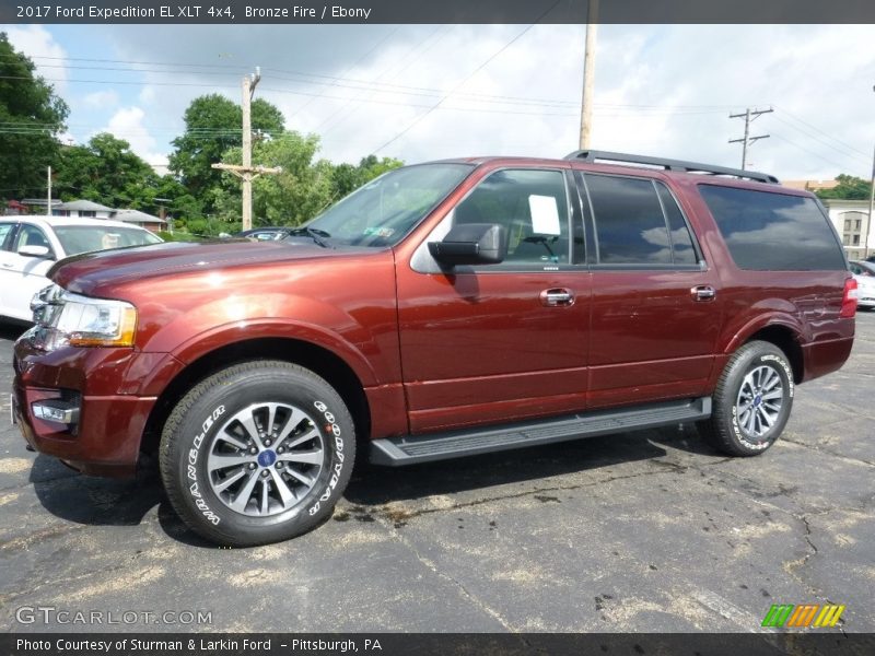 Bronze Fire / Ebony 2017 Ford Expedition EL XLT 4x4