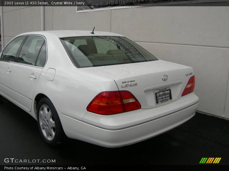Crystal White / Ivory 2003 Lexus LS 430 Sedan