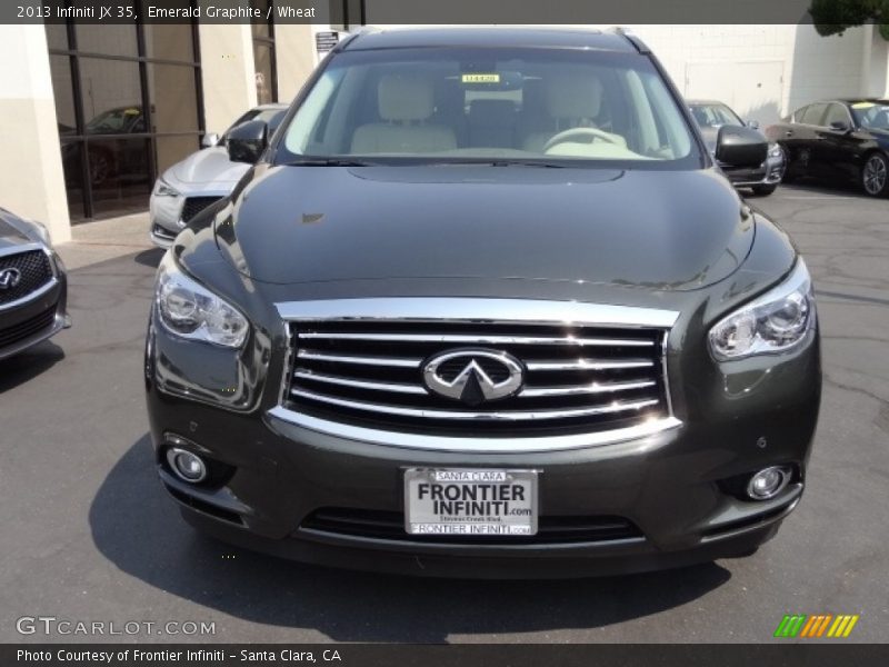 Emerald Graphite / Wheat 2013 Infiniti JX 35