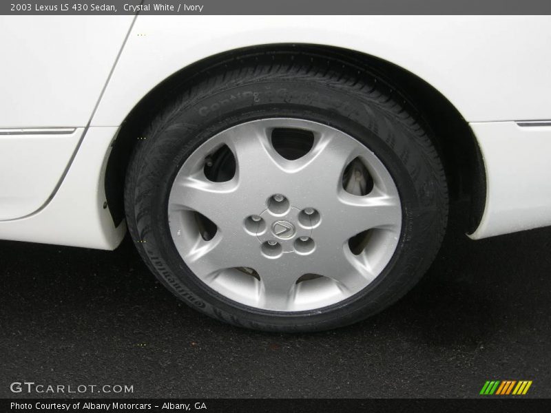 Crystal White / Ivory 2003 Lexus LS 430 Sedan