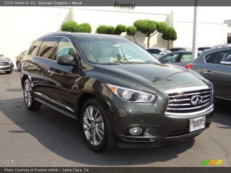 Emerald Graphite / Wheat 2013 Infiniti JX 35