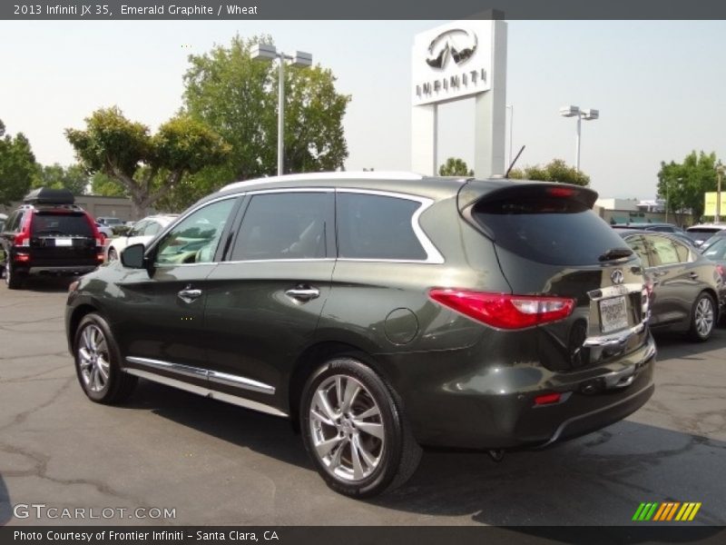 Emerald Graphite / Wheat 2013 Infiniti JX 35