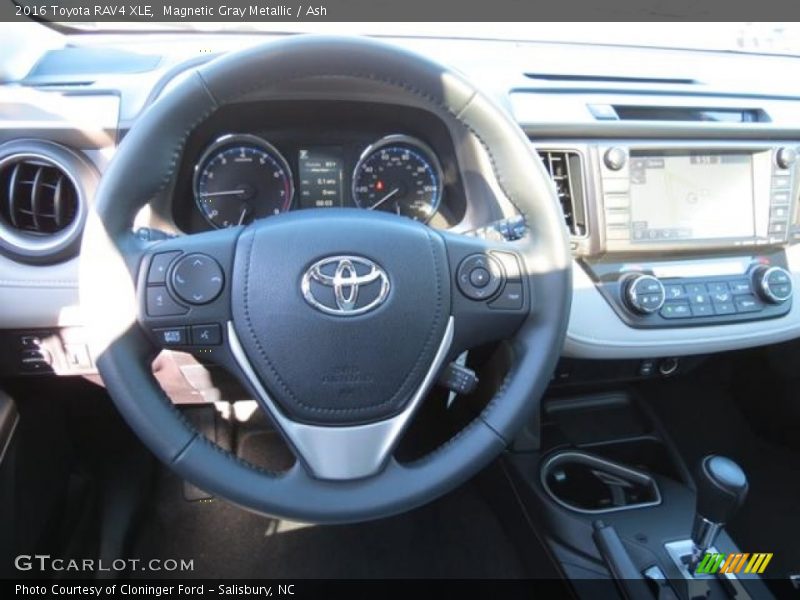 Magnetic Gray Metallic / Ash 2016 Toyota RAV4 XLE