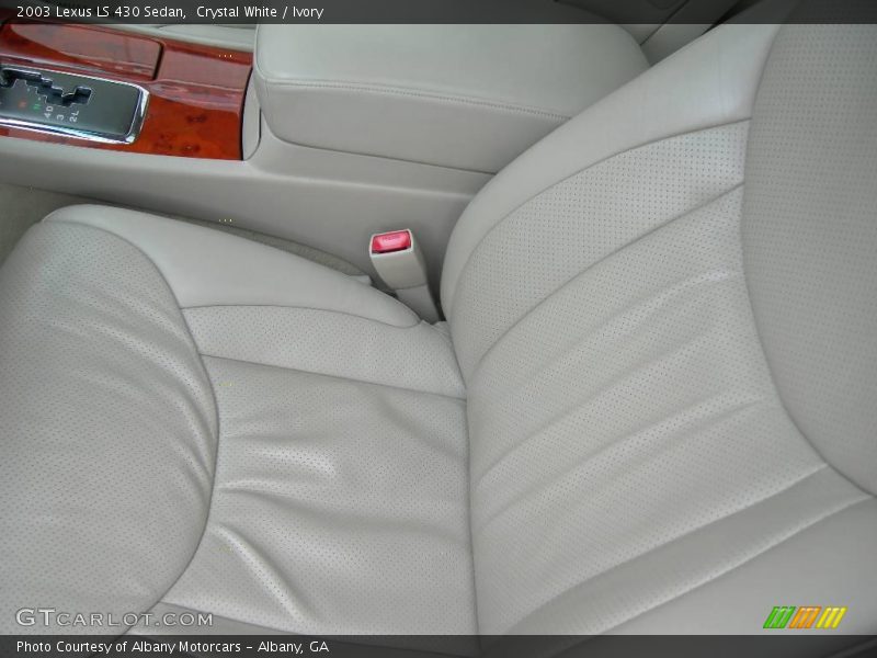 Crystal White / Ivory 2003 Lexus LS 430 Sedan