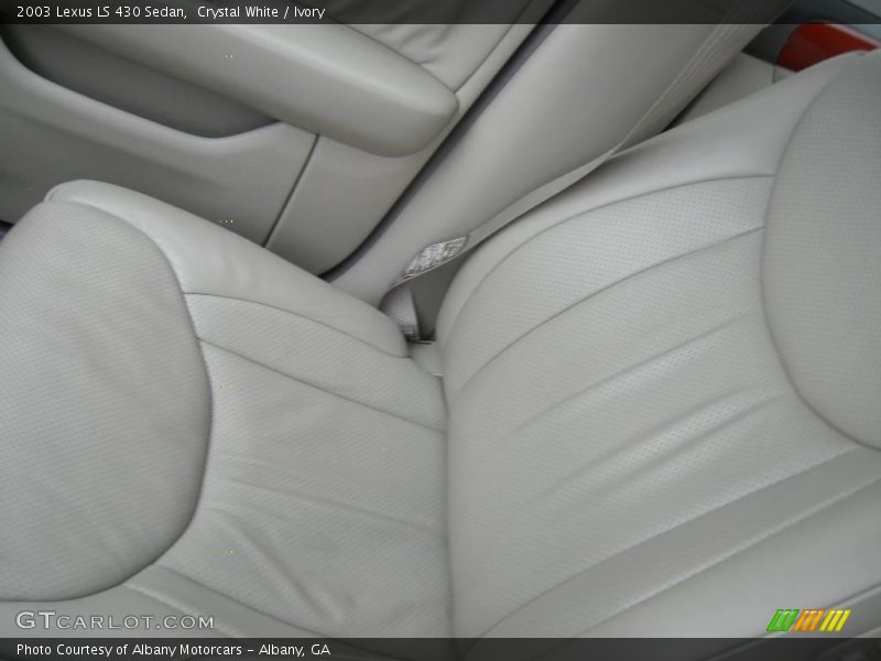 Crystal White / Ivory 2003 Lexus LS 430 Sedan