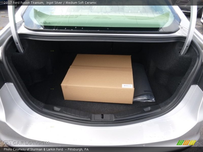 Ingot Silver / Medium Soft Ceramic 2017 Ford Fusion Titanium