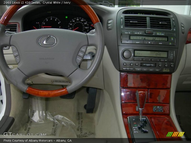 Crystal White / Ivory 2003 Lexus LS 430 Sedan