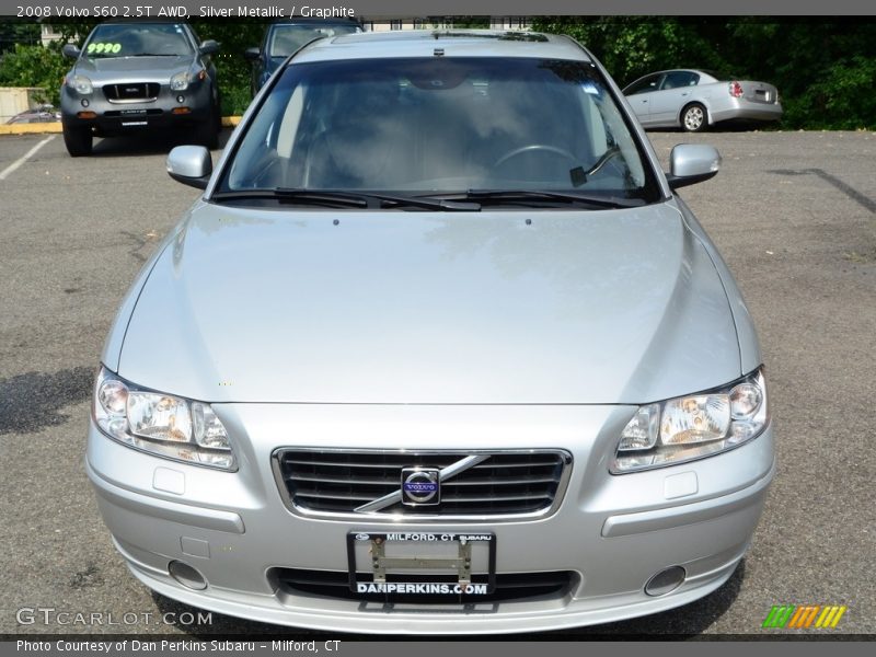 Silver Metallic / Graphite 2008 Volvo S60 2.5T AWD