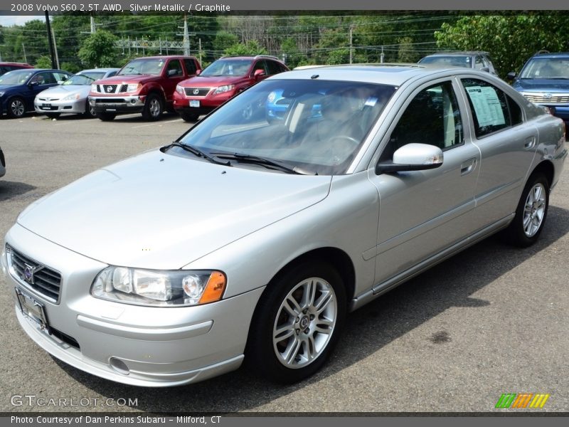 Silver Metallic / Graphite 2008 Volvo S60 2.5T AWD