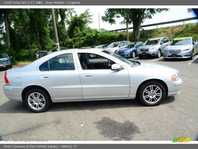 Silver Metallic / Graphite 2008 Volvo S60 2.5T AWD