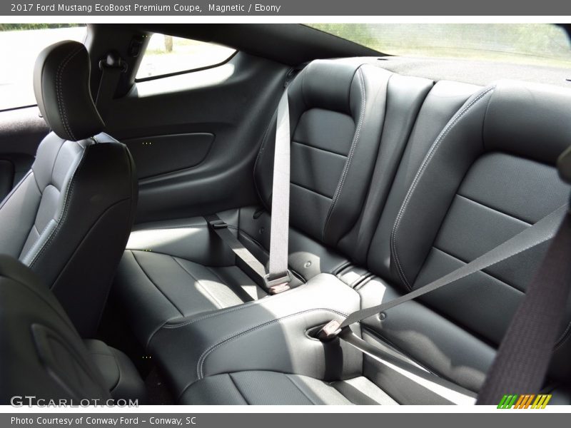 Magnetic / Ebony 2017 Ford Mustang EcoBoost Premium Coupe