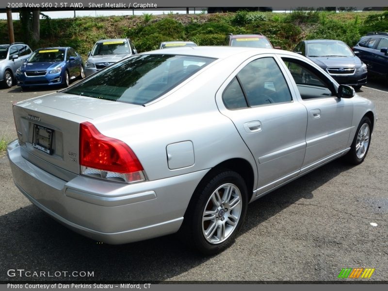 Silver Metallic / Graphite 2008 Volvo S60 2.5T AWD