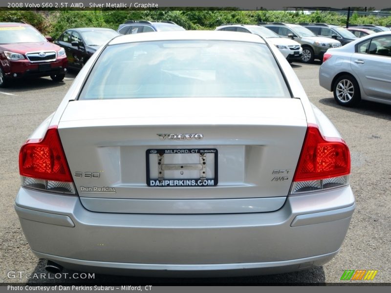 Silver Metallic / Graphite 2008 Volvo S60 2.5T AWD
