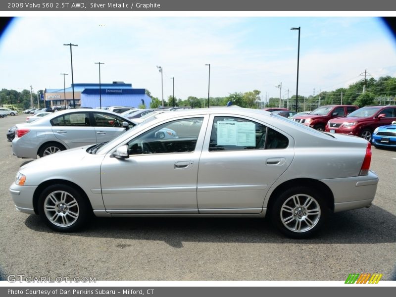 Silver Metallic / Graphite 2008 Volvo S60 2.5T AWD