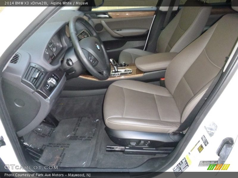 Alpine White / Mojave 2014 BMW X3 xDrive28i