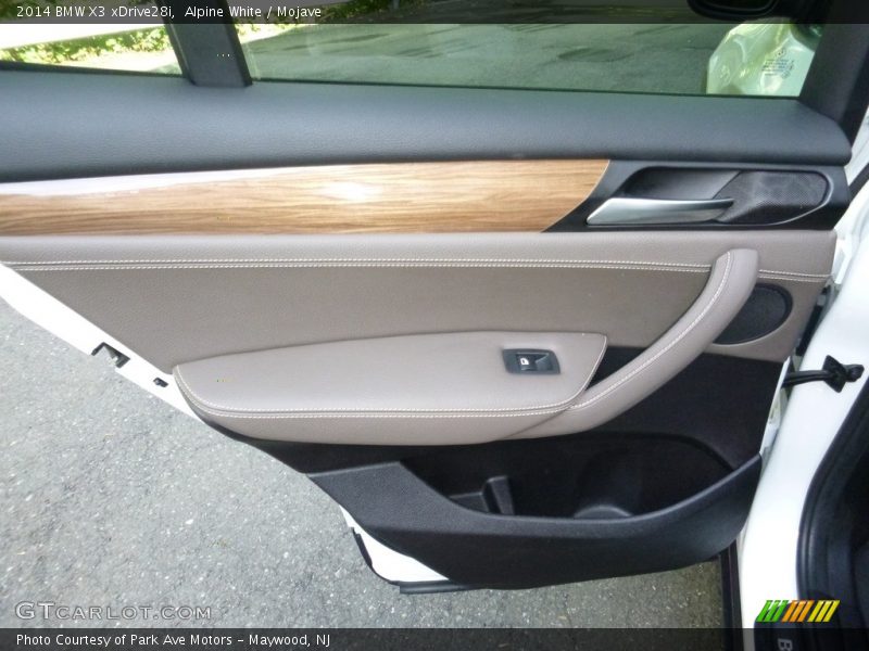 Alpine White / Mojave 2014 BMW X3 xDrive28i