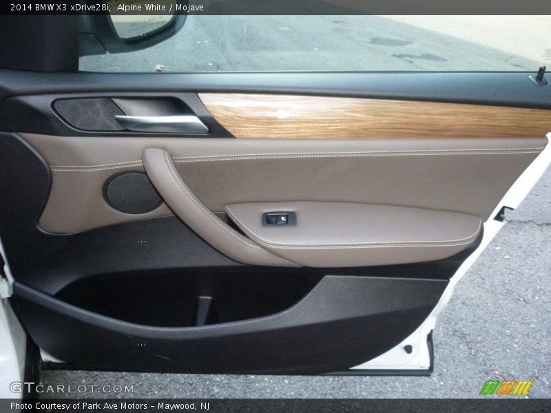 Alpine White / Mojave 2014 BMW X3 xDrive28i