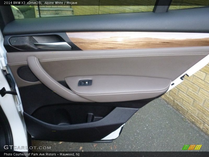 Alpine White / Mojave 2014 BMW X3 xDrive28i