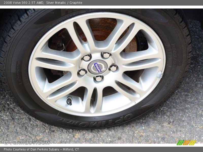 Silver Metallic / Graphite 2008 Volvo S60 2.5T AWD